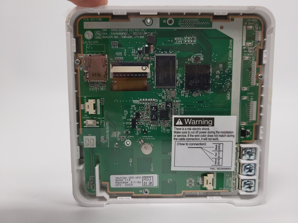 LG PREMTB100 Remote Controller HVAC, 12V