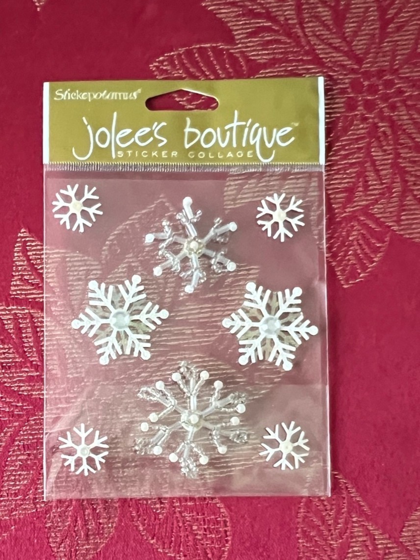 YOU CHOOSE - CHRISTMAS *UPDATED 3D STICKERS MOST RARE - JOLEE'S SANDYLION & MORE