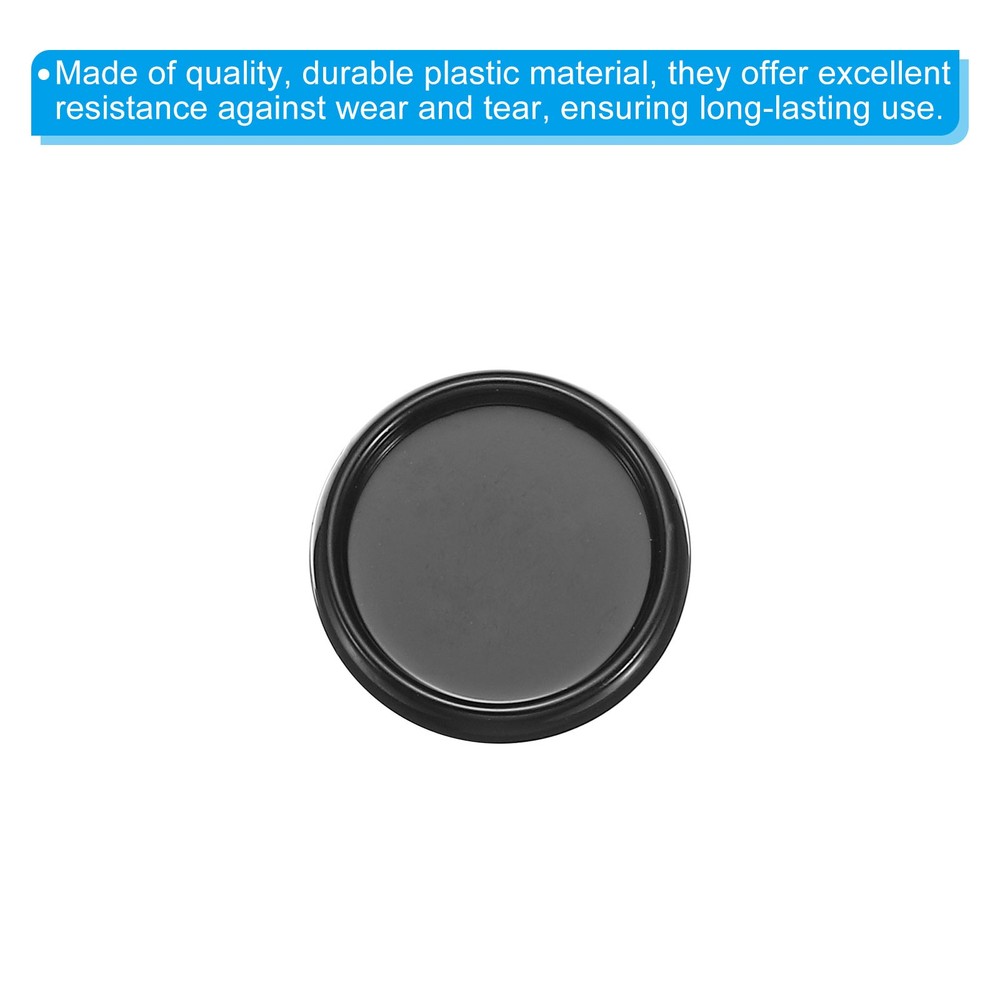 19mm Book Binding Discs 33pcs Discbound Expansion Discs Round, Black