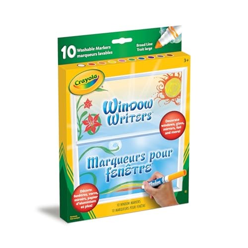 Washable Markers Window Bilingual Crayola