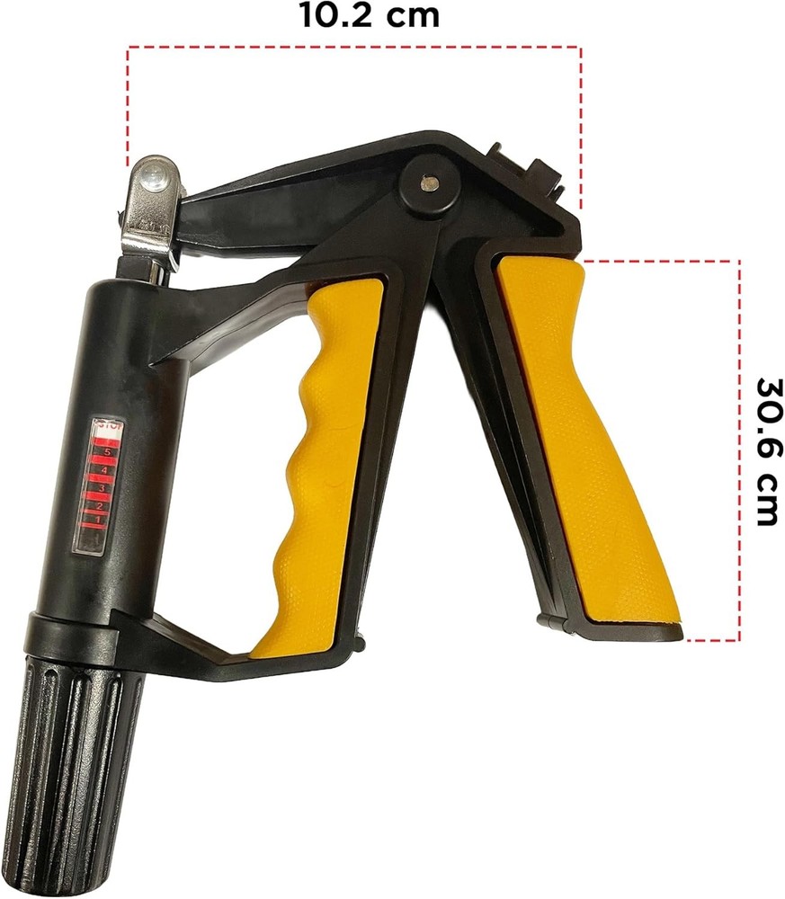 Amber Adjustable Power Squeezer Hand Grip Strengthener, Adjustable Piston