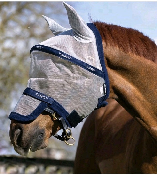 Rambo Pony Size Fly Mask