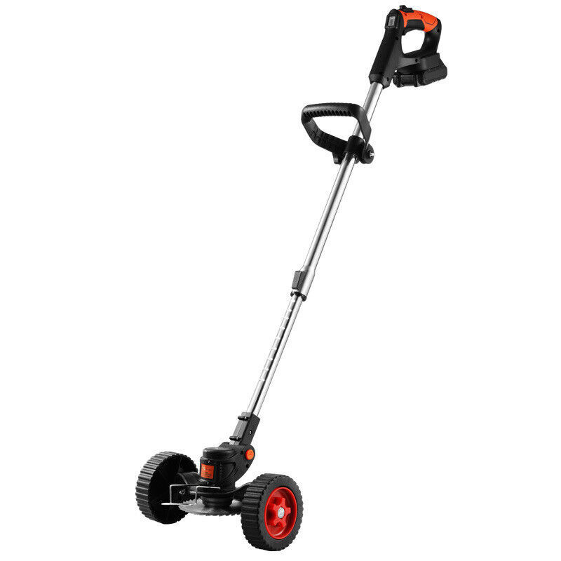 Electric Cordless Grass String Trimmer Lawn Edger Weed Wacker Cutter + 2 Battery