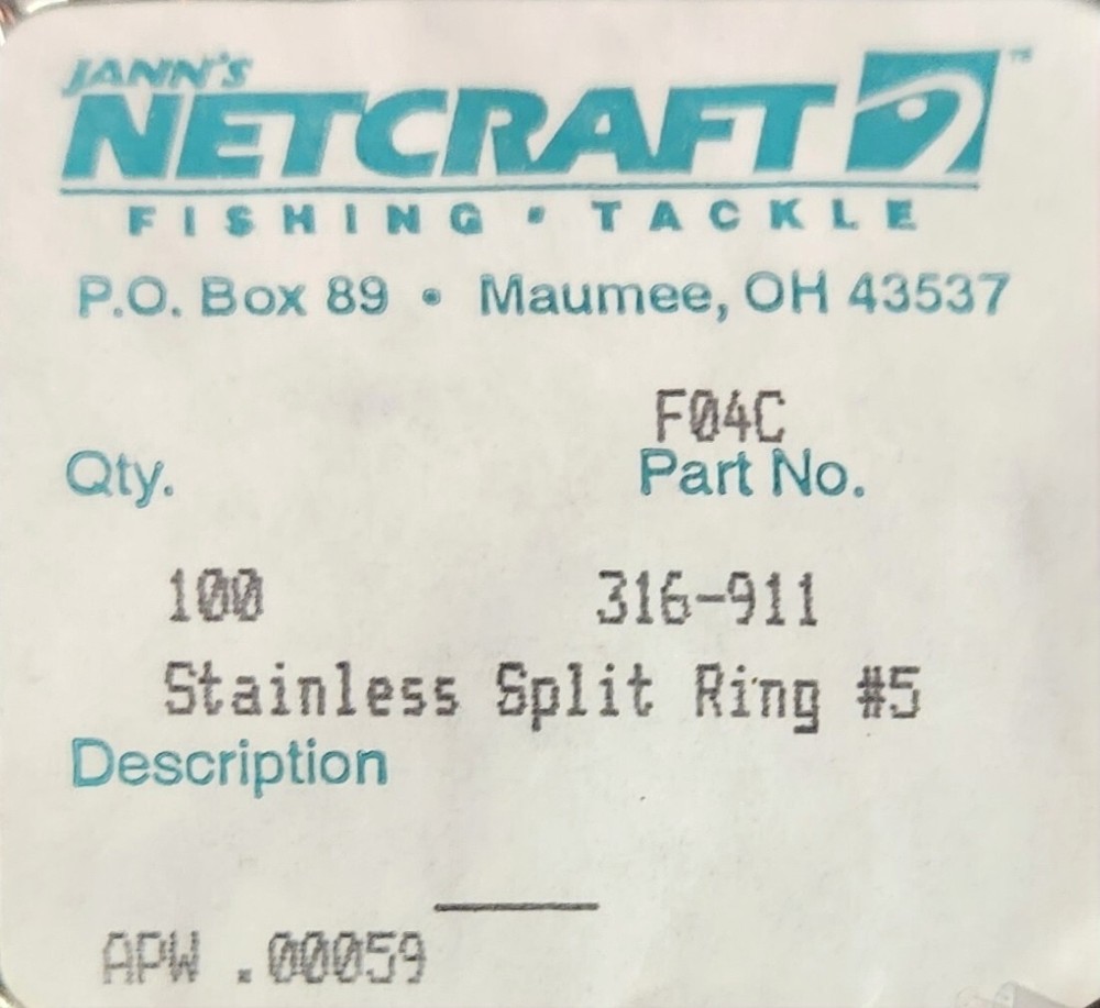 Stainless Steel split rings #5