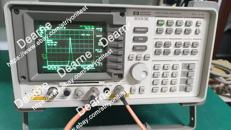 agilent HP8593E spectrum analyzer /nice and working condition