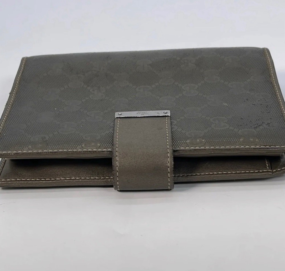 GUCCI Authentic Agenda Imprime Silver