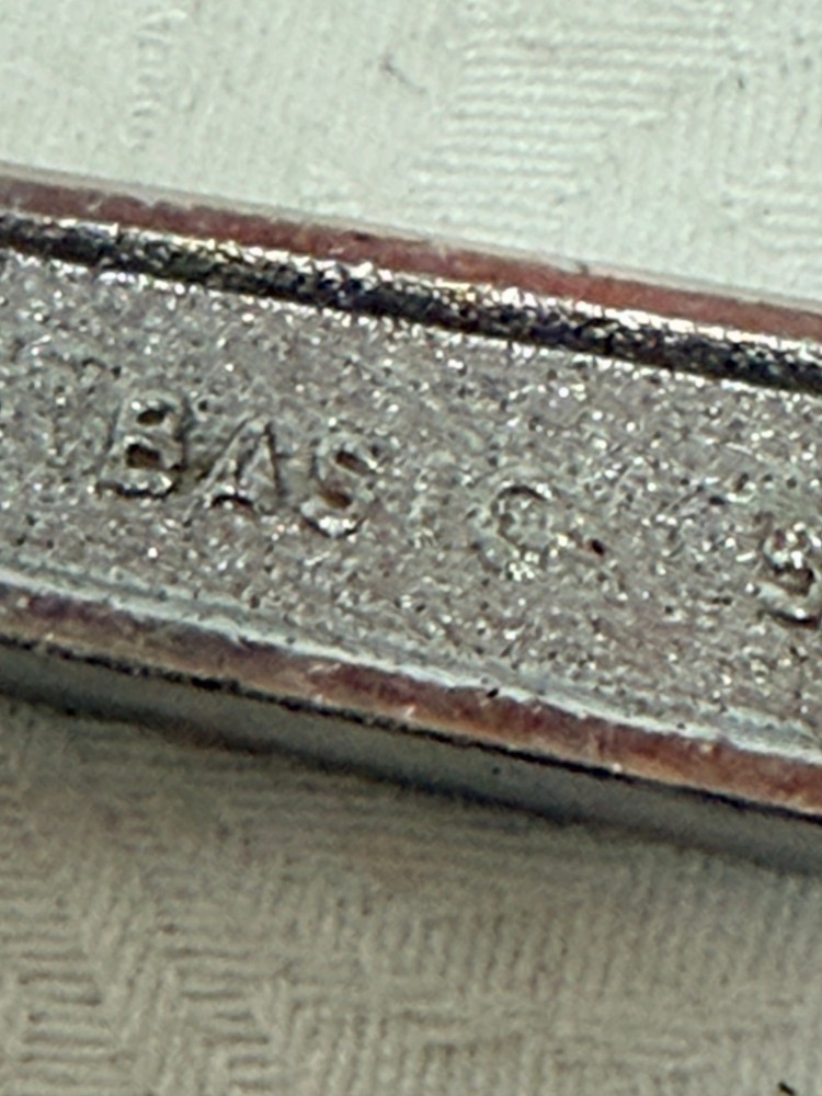 SAM Adjustable Spanner 6 Inch Basic 57 Vintage French Hand Tool - Used