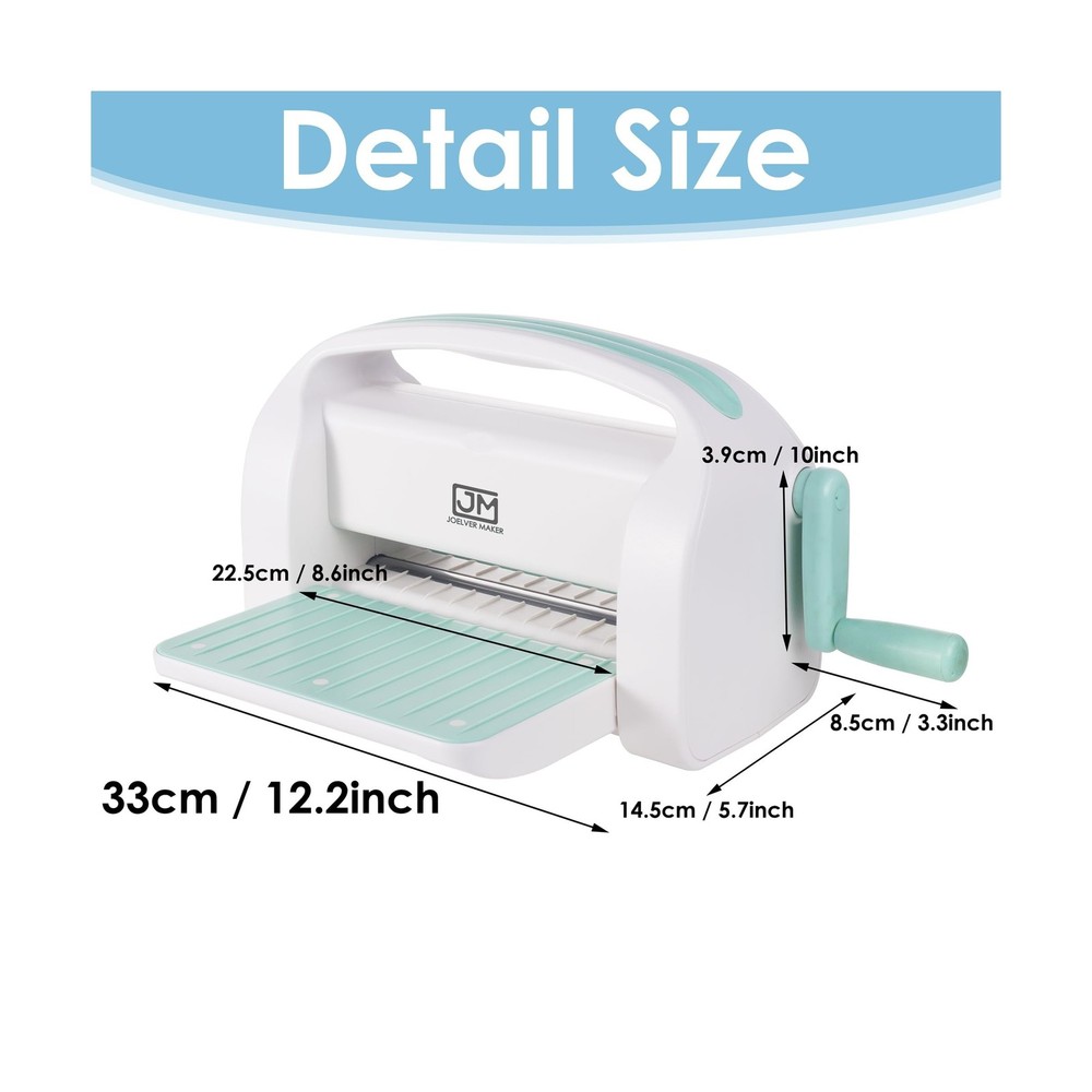 Manual Die Cutting Machine,9" Openning, Scrapbooking Machine Starter kit