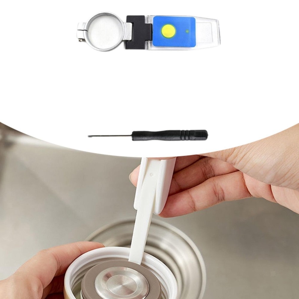 Refractometer Lens Cover with LED Reliable Hinged with Screwdriver Essential