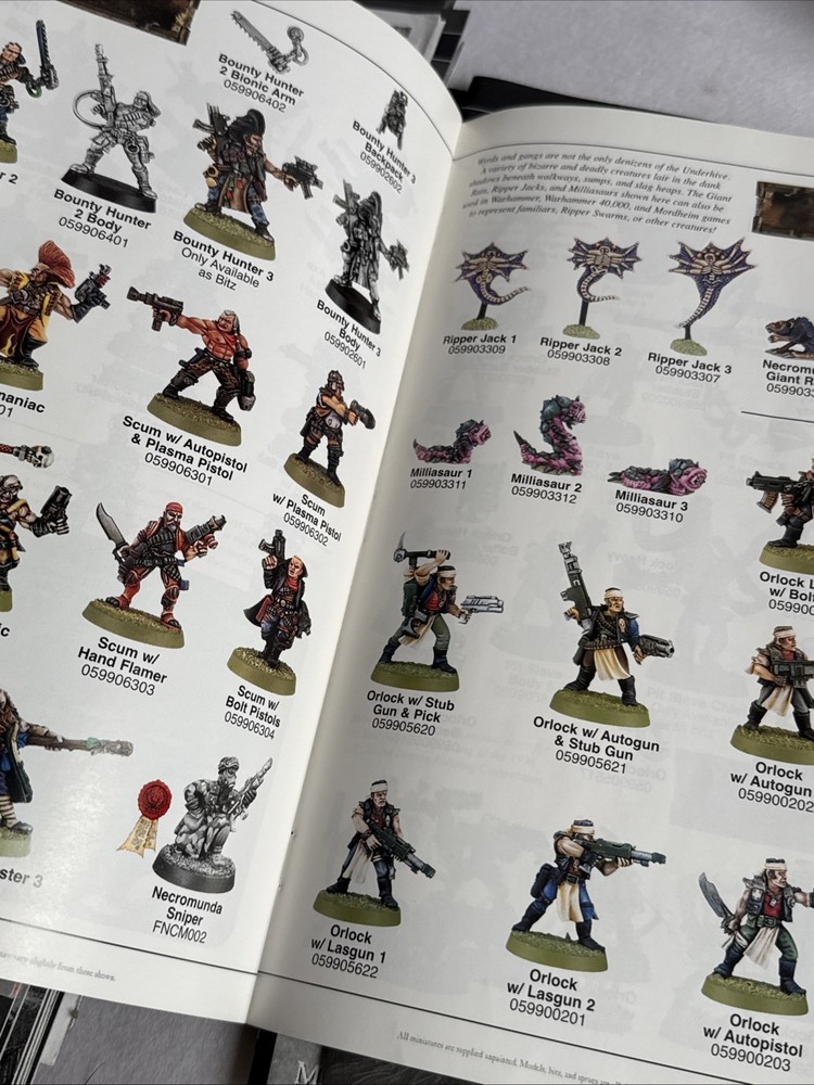 2004 Necromunda Catalog Games Workshop