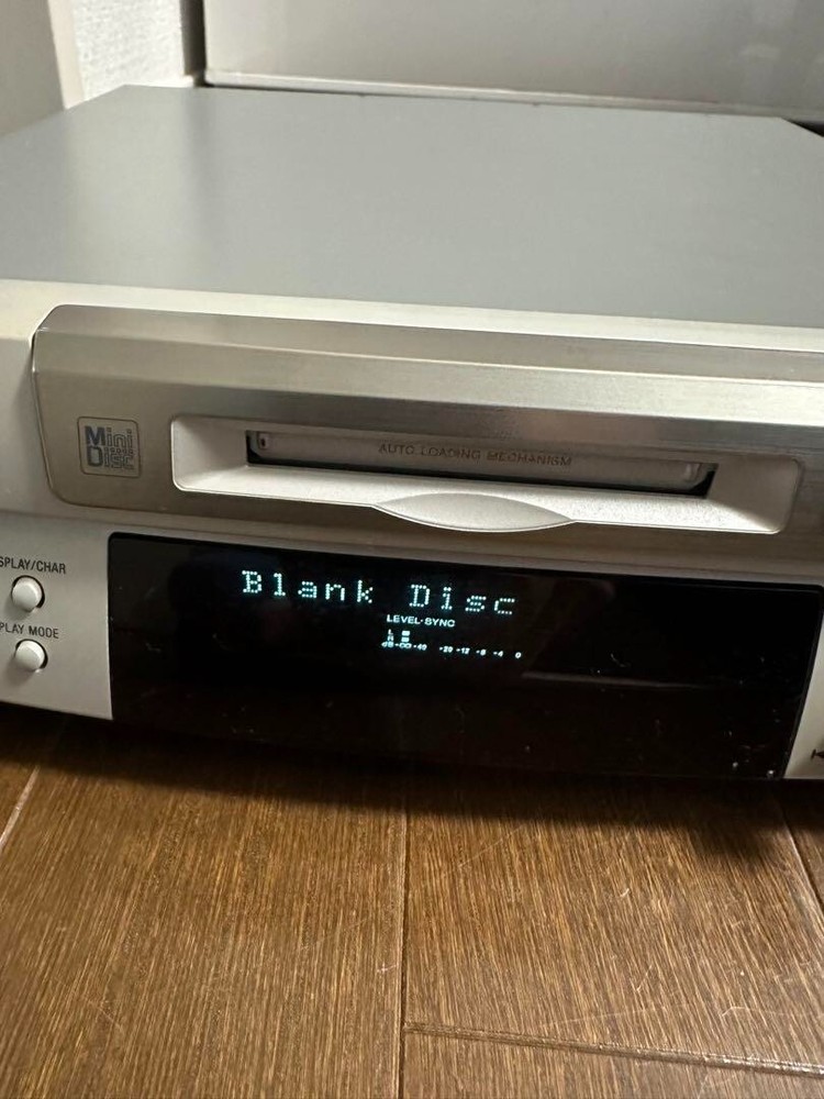 SONY MDS S38 silver MD Deck MD Recorder