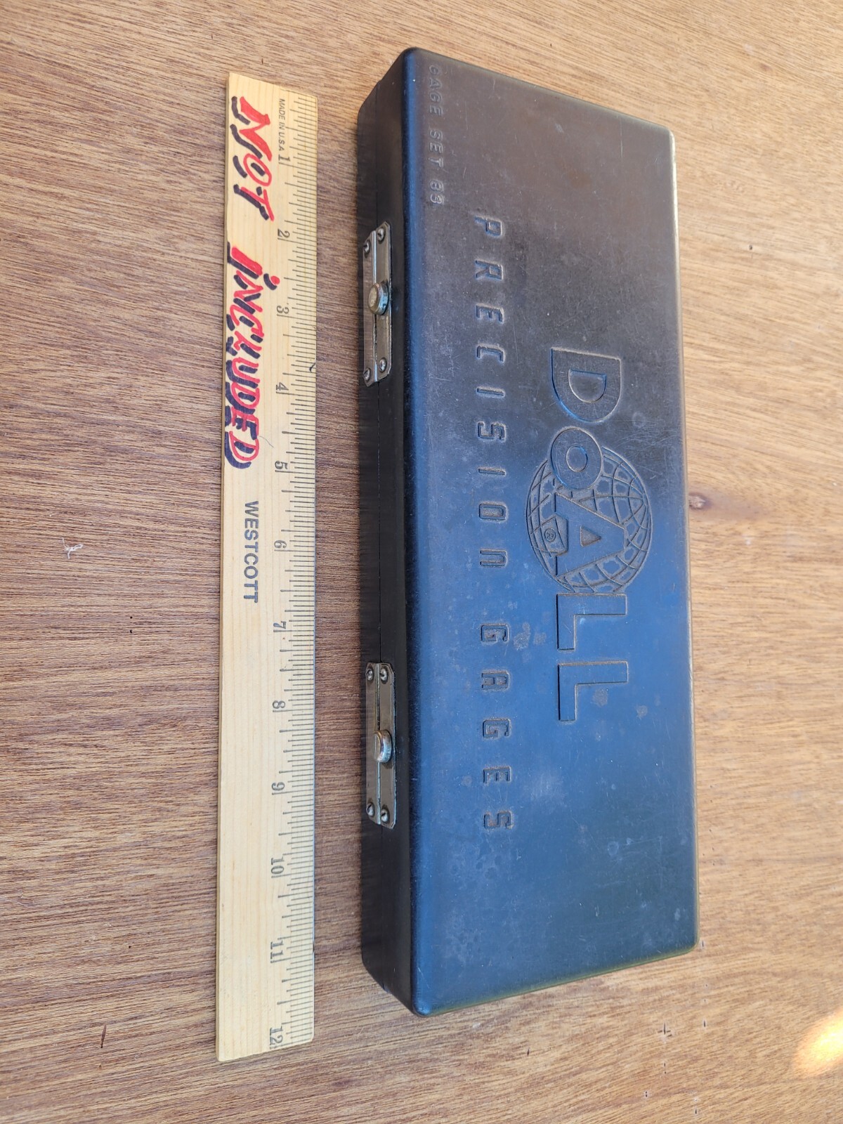 DoAll PRECESION GAGES Block Set 83 ( Wear Block) complete in Do All Box