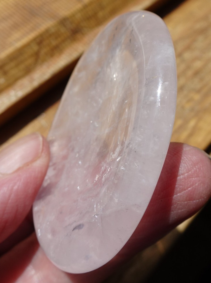 Rose Quartz Worry Stone sc808f