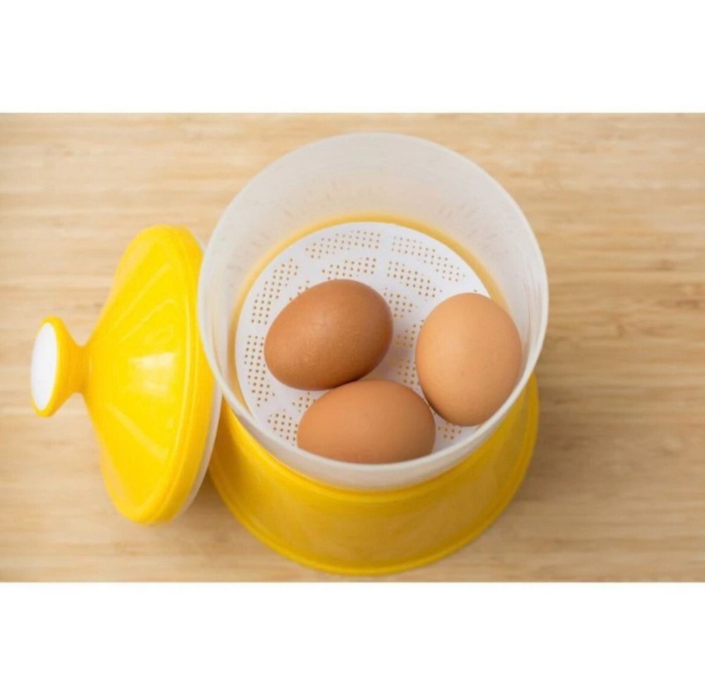 YELLOW HALF BOILED EGG MAKER KOPITIAM ORIGINAL 100%