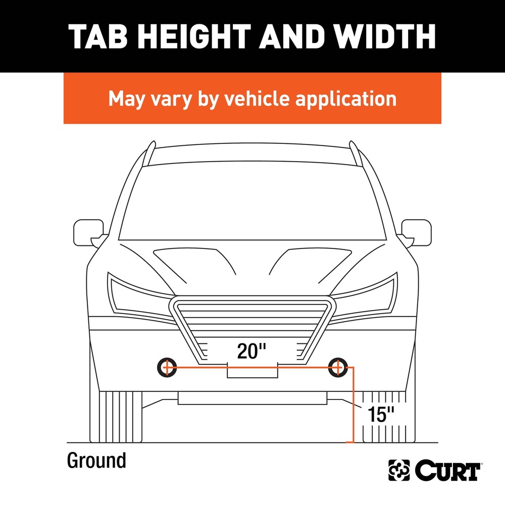 CURT 2013-2019 Ford Flex All Custom Tow Bar Base Plate