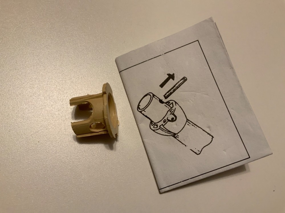 CEILING FAN DOWNROD COUPLER 3/4”