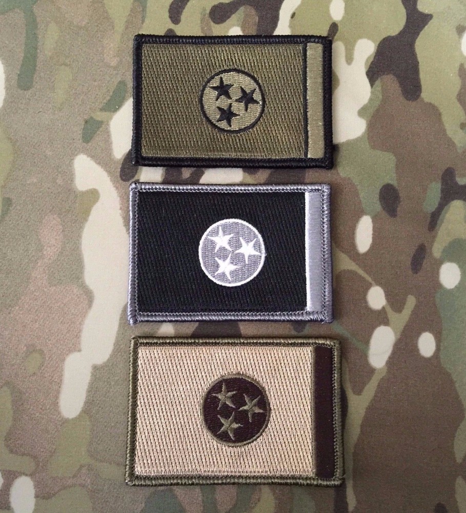 Subdued Tennessee State Flag Tactical Patch