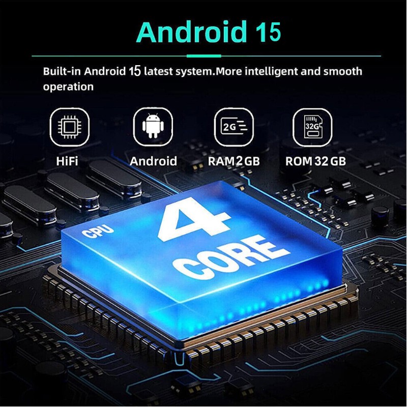 Car Stereo Radio For Jeep Grand Cherokee 1993-1998 ZJ Apple Carplay Android 15