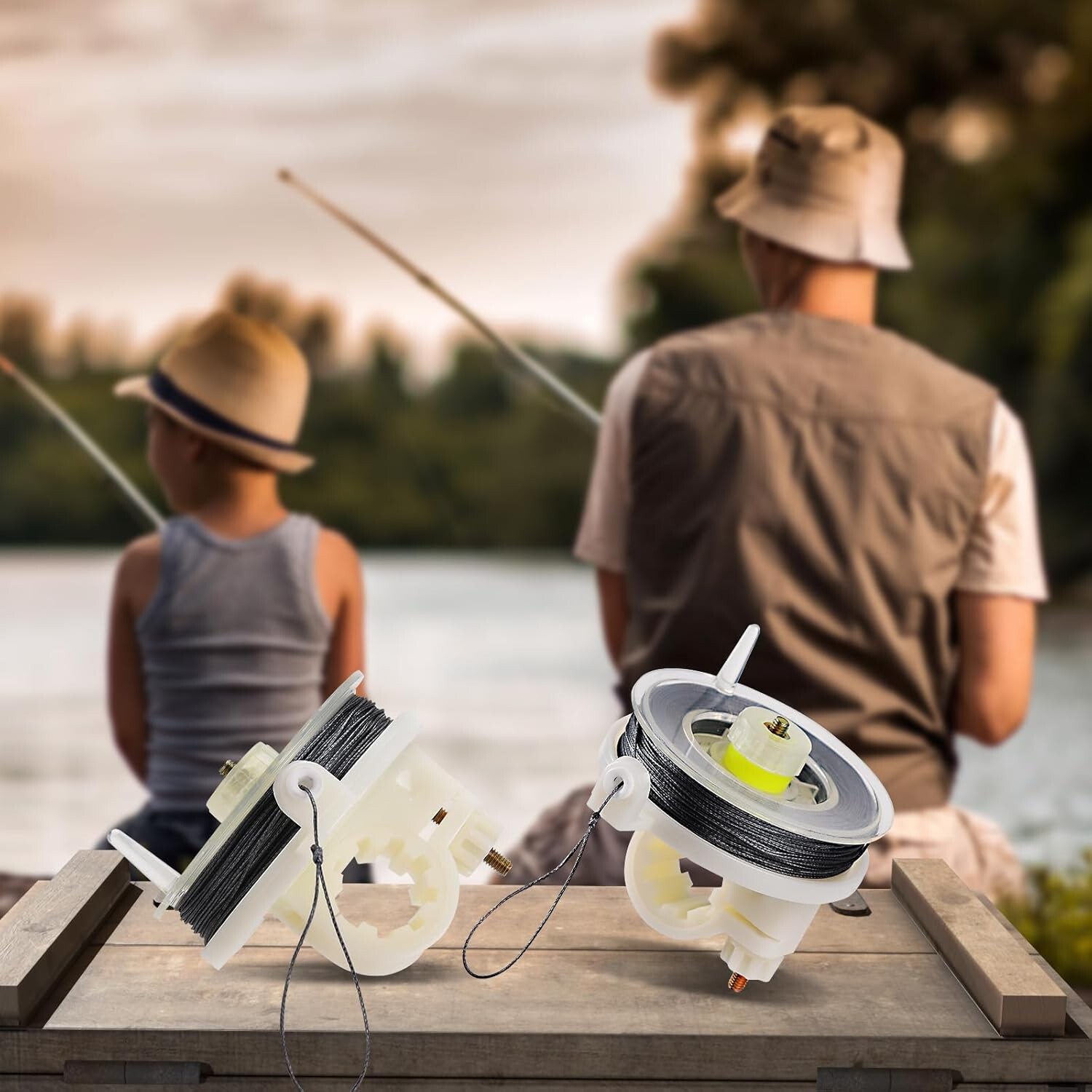 1/2 Pcs Trip Wire Alarm Device 12 Gauge Camping Security Perimeter Trip Alarm Ca