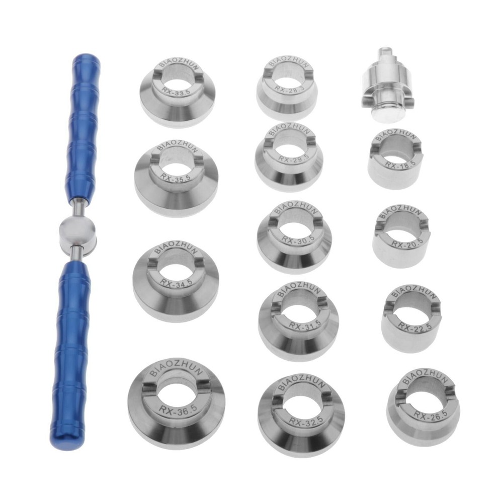 Watch Back Case Opener Closer Remover Set 13Pcs Maintenance Tool