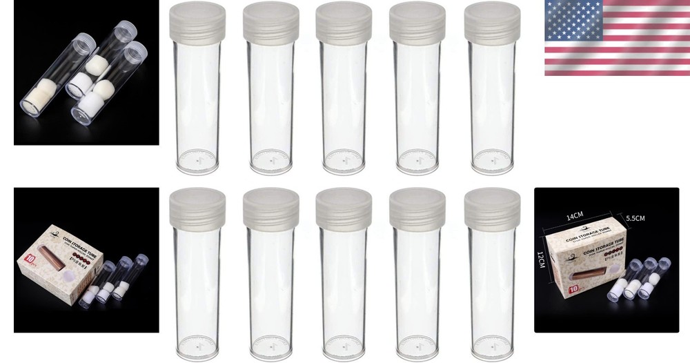 Coin Storage Tubes