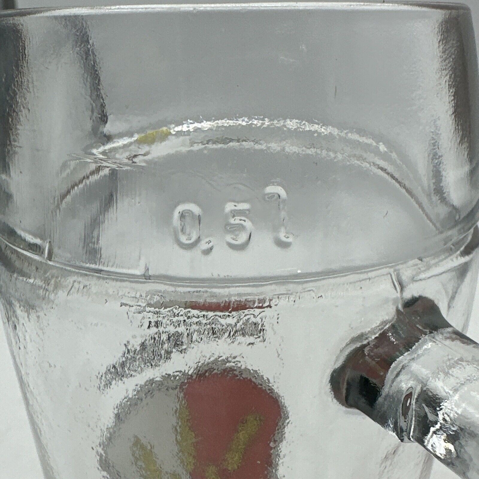 Markt Dinkelsherben In Der Reischenau WF 1985 .5L Glass Beer Stein Mug Germany