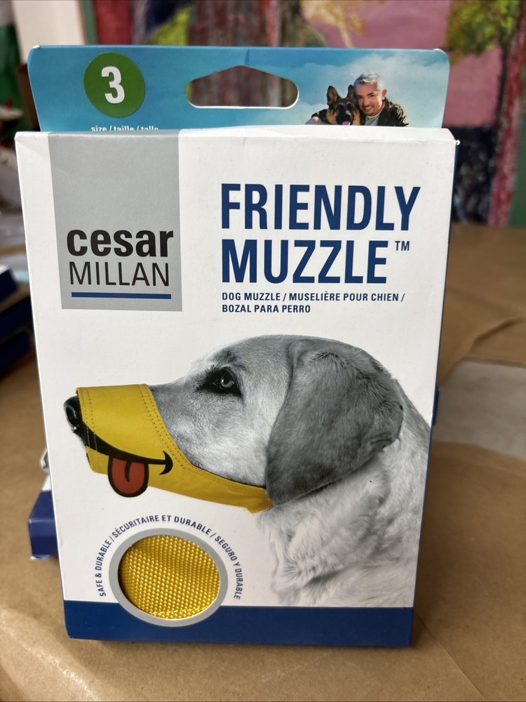 Cesar Millan Friendly Dog Muzzle Size 3