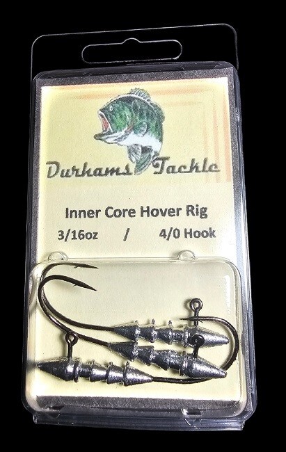 Durhams Tackle Inner Core Hover Rig 3/16oz  4/0 hook (3 pack)