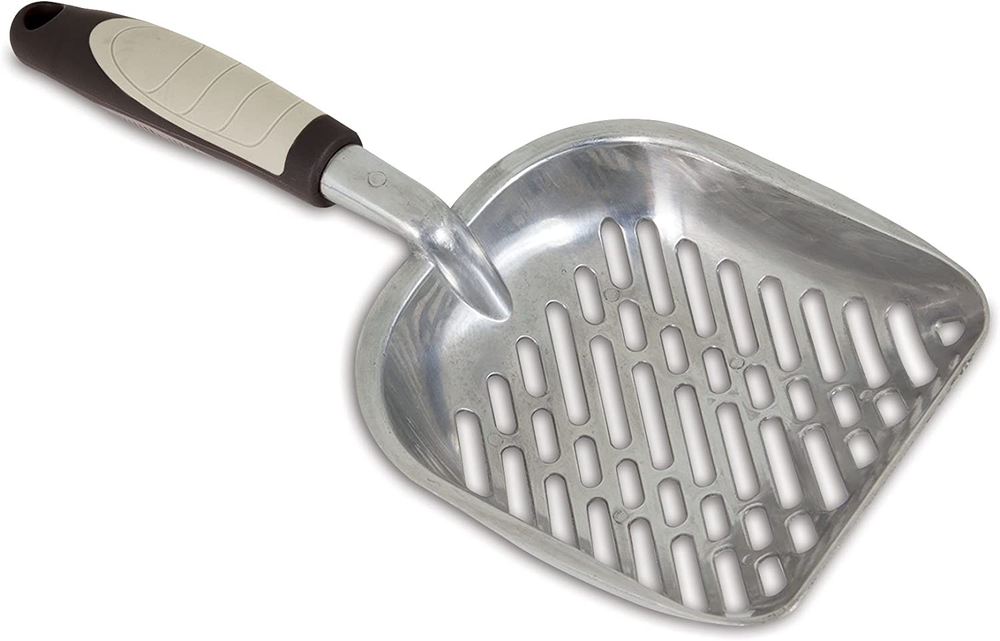 Petmate Metal Litter Scoop, Silver