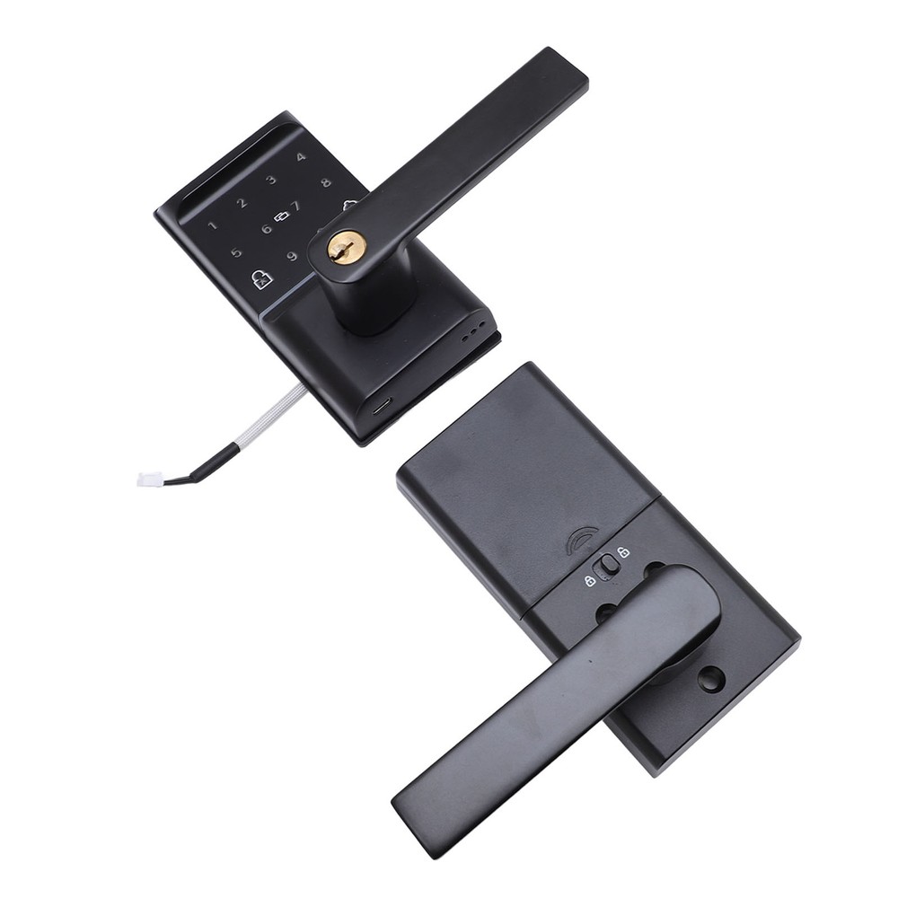 One Smart Fingerprint Door Lock Semiconductor Recognition Virtual Password Hot