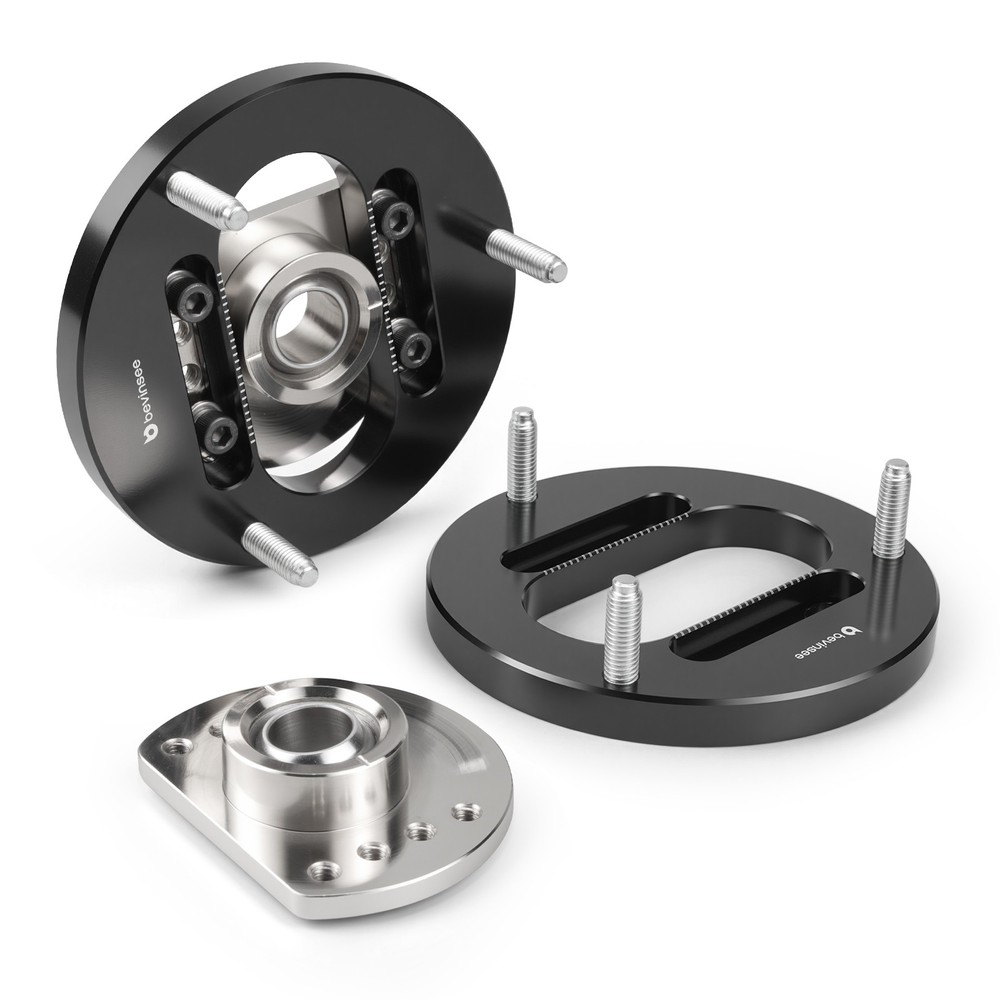 Adjustable Front Camber Caster Plates For BMW E81 E82 E87 E88 E90 E91 E92 E93 X1