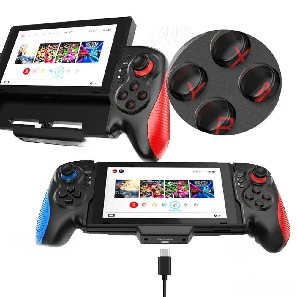 Dual Vibration Handheld Controller Grip Gamepad For Nintendo Switch Joy-Con Game