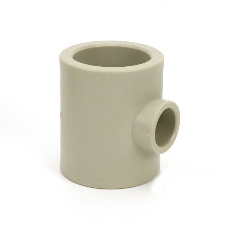 PPH Reducing Tee Hot Melt PP Reducing Tee Plastic Water Pipe Welding Joint New
