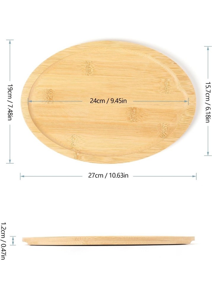 2-1 Bamboo Tray/Plate/Cutting Board set……