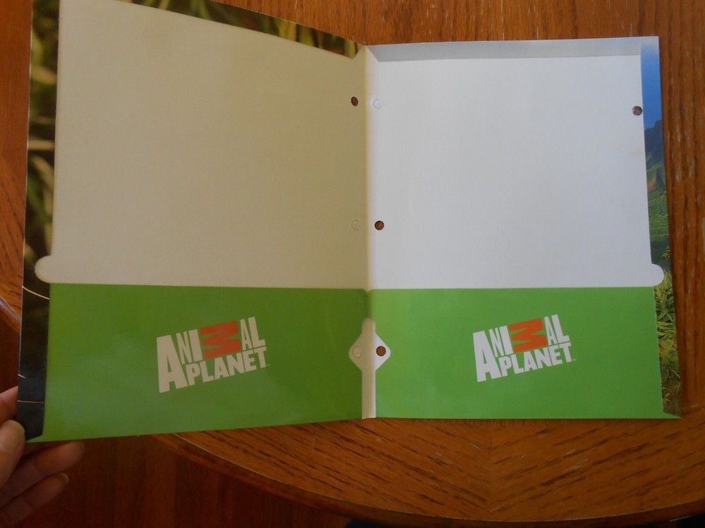 2013 ANIMAL PLANET TIGER 2 Pocket Folder - NEW