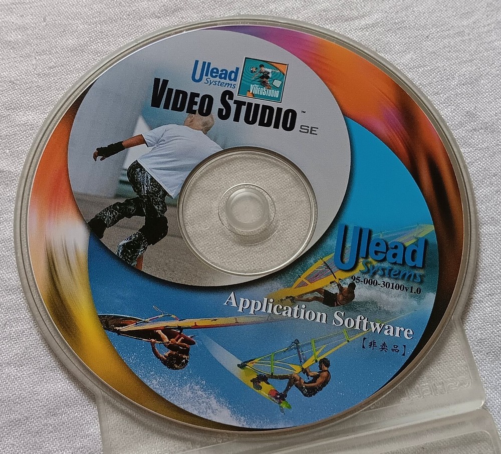 ⭐️⭐️⭐️ Ulead Systems Video Studio SE Application Software Disc 95-000-30100 v1.0