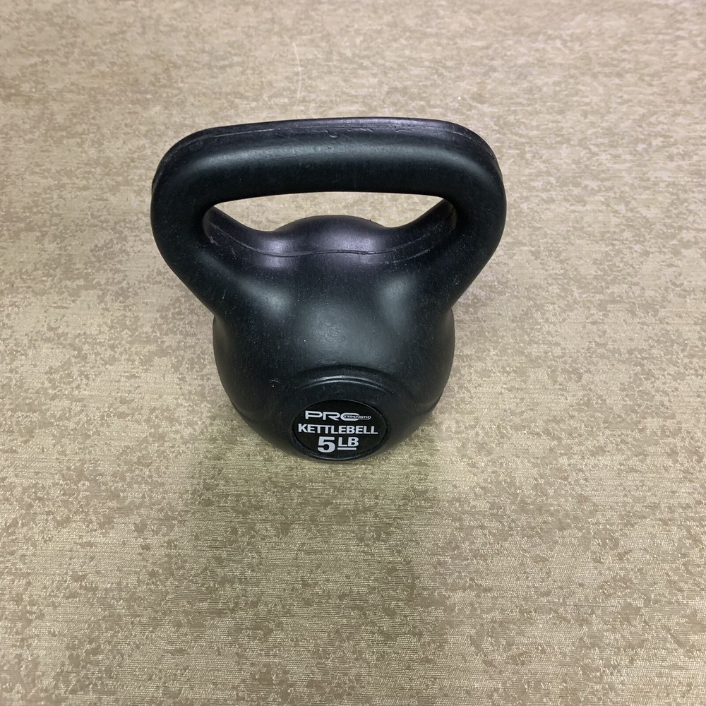 Kettlebell 5 Lb Pro Strength Black