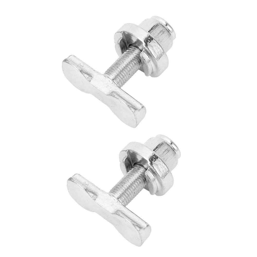 1 Pair L Track Double Lug Threaded Stud Nut Fitting Tie Down Carbon Steel For