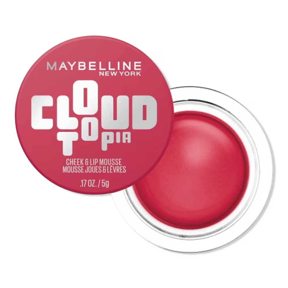 Maybelline Cloudtopia Cheek and Lip Mousse 02 ETHERAL ROUGE