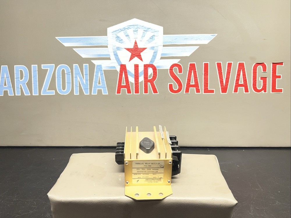 Zeftronics Cessna 310F Generator Voltage Controller P/N: G250KN  28VDC