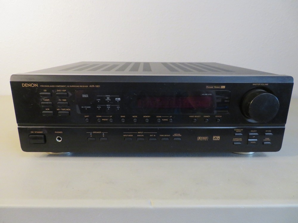 Denon AVR-1601 Precision Audio Component / AV Surround Receiver Tested NICE!
