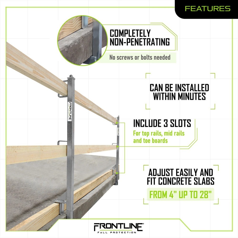 Frontline GUC2X4 Slab Grabber System for Concrete Substrates (1 Unit)