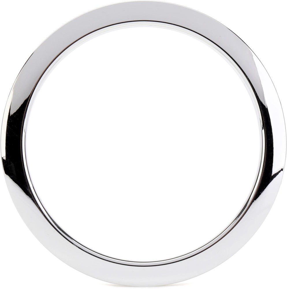 Bass Drum O's Port Hole Ring - 5-inch - Chrome (2-pack) Bundle