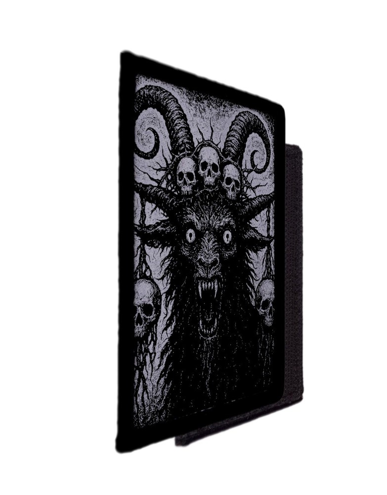 Death Horror Occult Punk Bathomet Satan Patch Morale Hook [sub]