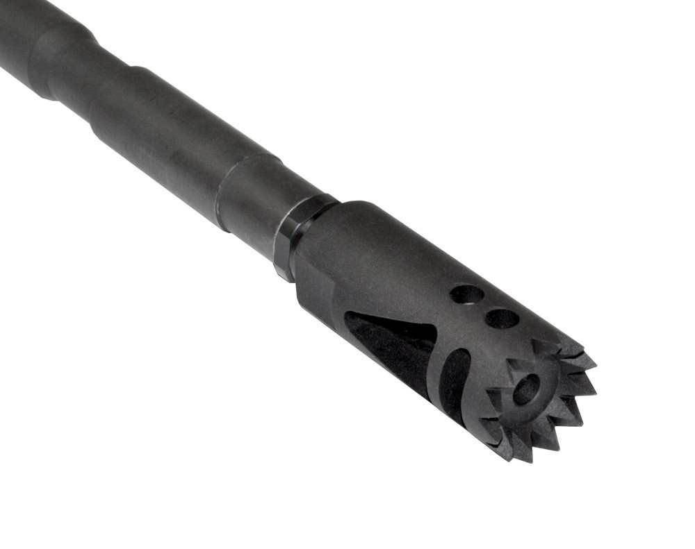 Sunflower Steel Muzzle Brake fit 223/5.56 1/2x28 TPI Free Washer & Nut