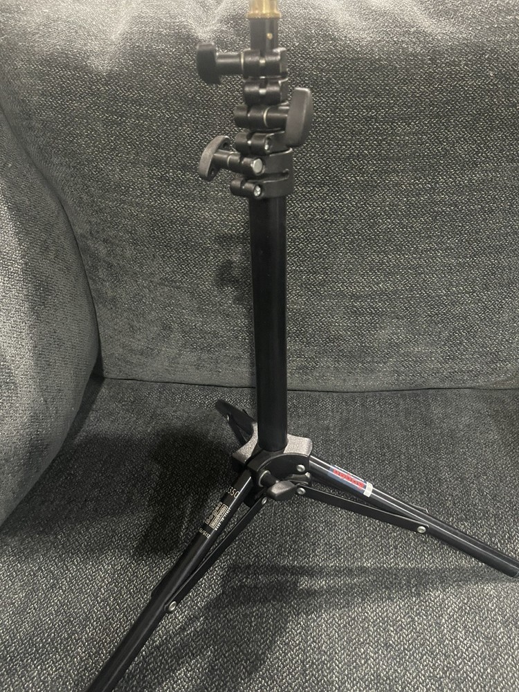 Bogen Manfrotto 3350 Mini Tabletop Tripod Camera Stand Adjustable Metal Compact