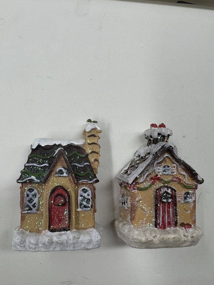 Mini Christmas clay gingerbread house