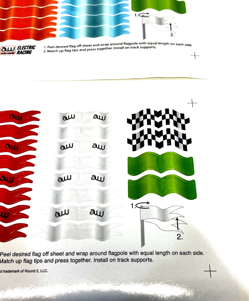 Auto World AW 1/64 Stickers New