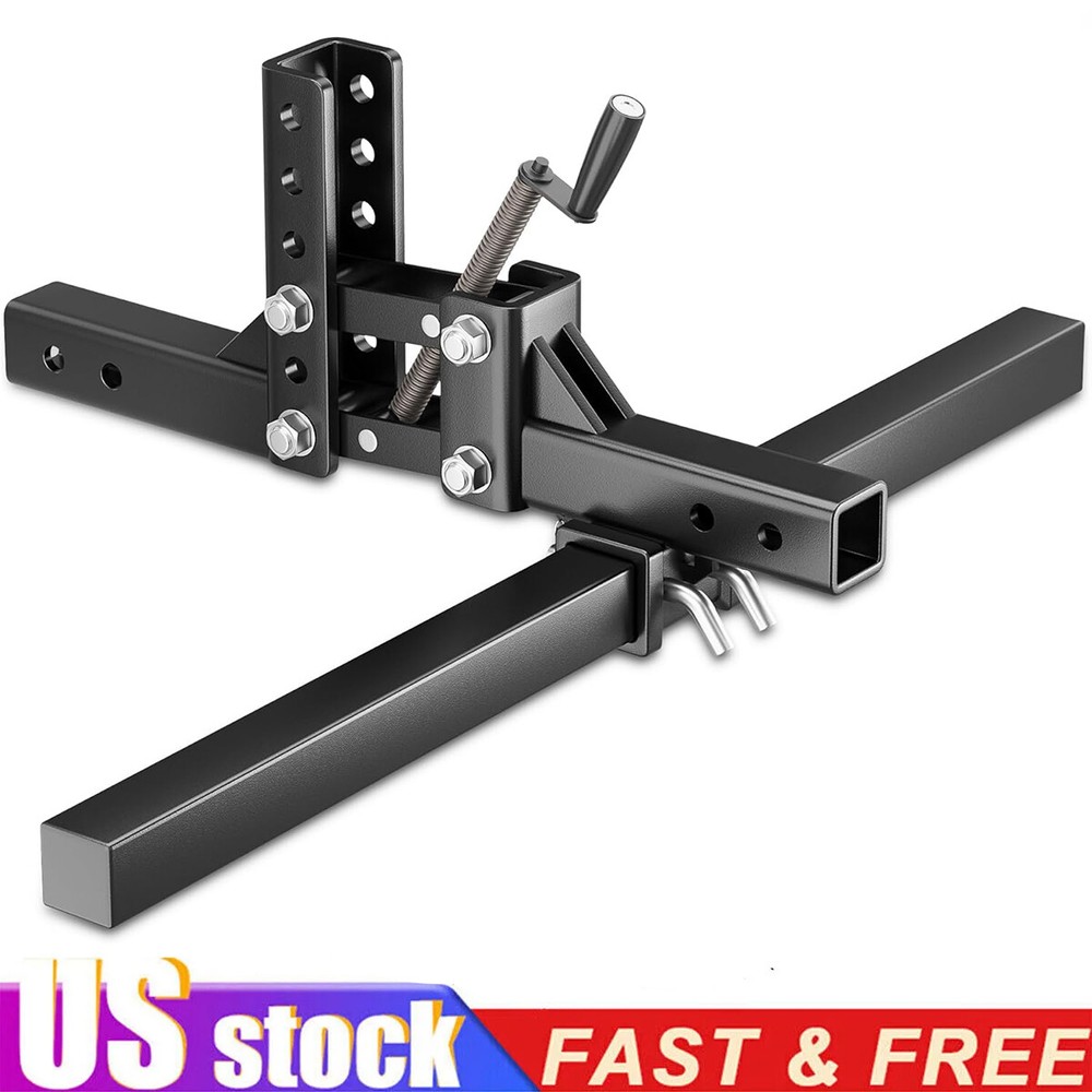 48" Width ATV/UTV Manual Implement Lift 1-Point Lift System For 2 Inch Receiver