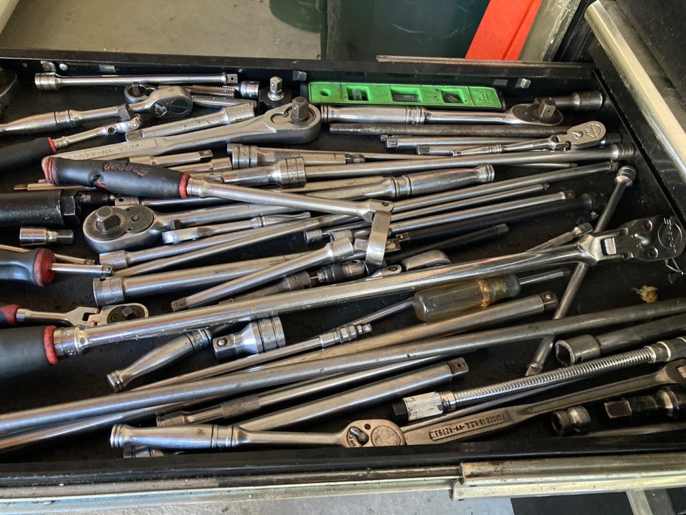 Matco M6 toolbox and tools